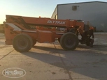 Used Telehandler,Side of used Telehandler,Used Telehandler under sun,Used Sky Trak in yard